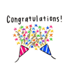 Lineスタンプ Congratulations の完全一覧 全123種類