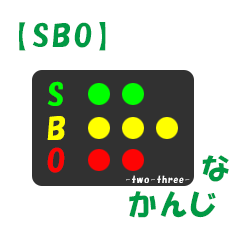 ボールカウントなかんじ(by SBO)