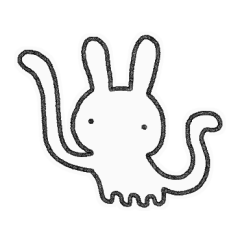 Lineスタンプ うさみみず たいへんよくできました 24種類 1円