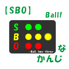ボールカウントなかんじ(by SBO) -ball-